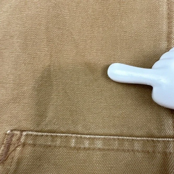 Vintage Carhartt Jacket Mens 4XL Brown Duck J131 Hoodie Union Michigan‎ USA VGC - Picture 16 of 16